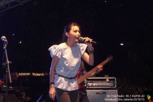 Anggie on stage
